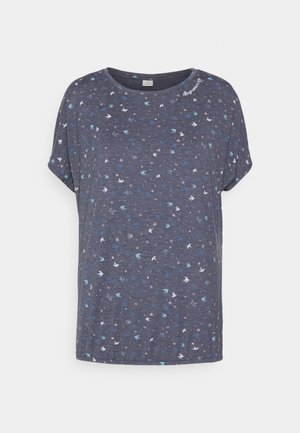 Ragwear PECORI - Apdrukāts T-krekls - dunkelblau