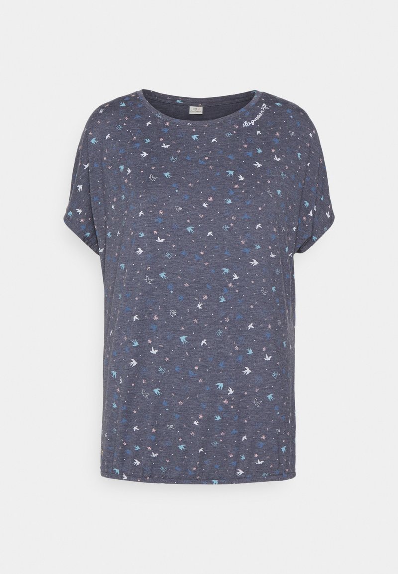 Ragwear T-shirt print donkerblauw Ragwear T-shirt print donkerblauw