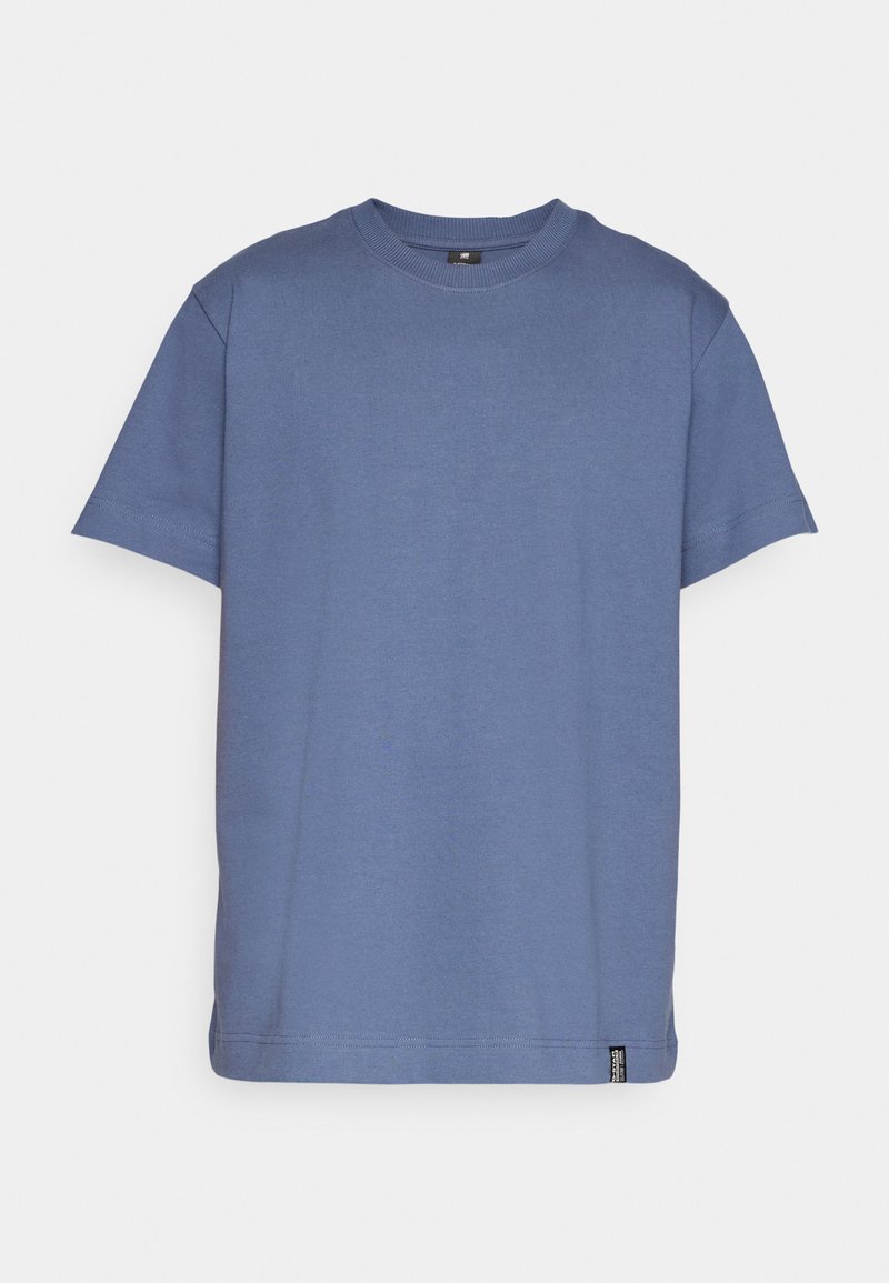 G-Star T-shirt basic blauw denim/bluedenim