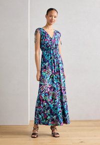 Morgan - Jersey dress - blue Thumbnail Image 1