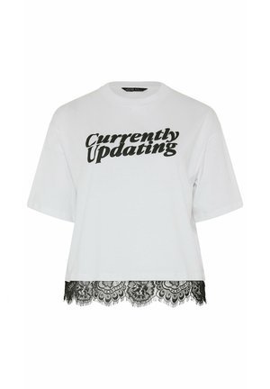 Yours Clothing, PLUS SIZE T-SHIRTS - T-shirt print - white