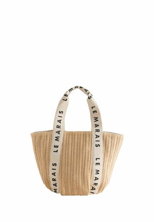 EFFECT SHOULDER - Handbag - natural