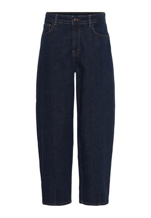 My Essential Wardrobe, JEANS BARREL MWLUCY 187 - Wide Leg - dark blue un-wash