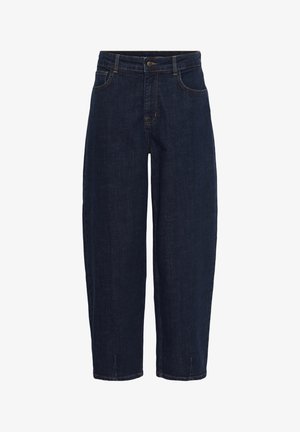 My Essential Wardrobe, JEANS BARREL MWLUCY 187 - Wide Leg - dark blue un-wash