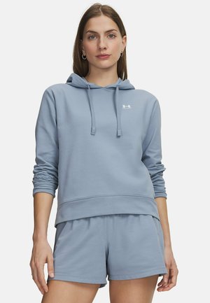 Under Armour, SPORT TERRY - Hoodie - blue wind
