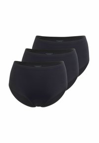 Schiesser 3ER PACK - Slip - schwarz