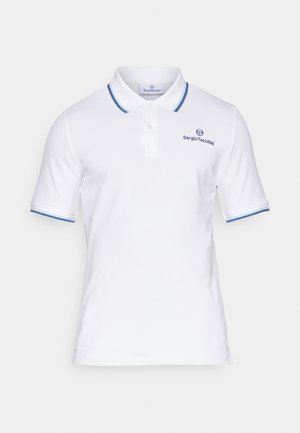 Sergio Tacchini REED - Polo shirt - white/ensigne blue