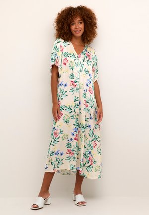 CUJULIE - Vestido informal - green red flower