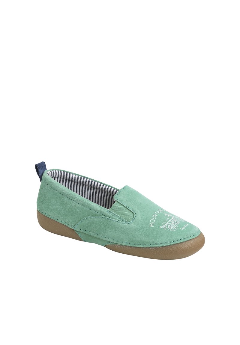 Kinder Riemchensandalen | Vertbaudet Pantolette flach green/grün - WS14265 Kinder Riemchensandalen | Vertbaudet Pantolette flach green/grün - WS14265