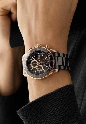 Gc Watches Gc SpeedRacer - Chronografinis laikrodis - black rose gold coloured