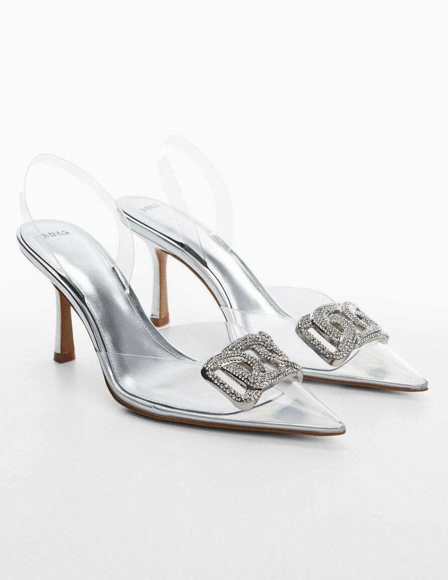 Mango PAUL - Klassieke pumps - zilver/zilverkleurig - Zalando.be