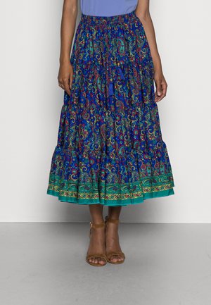 CABOTAGE - A-linjainen hame - bleu/petrole