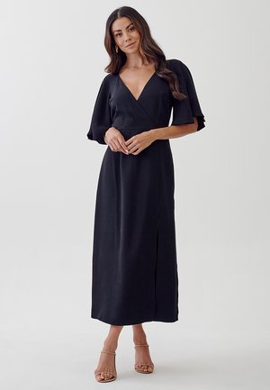 TUSSAH ABIGAIL MIDI - Day dress - black