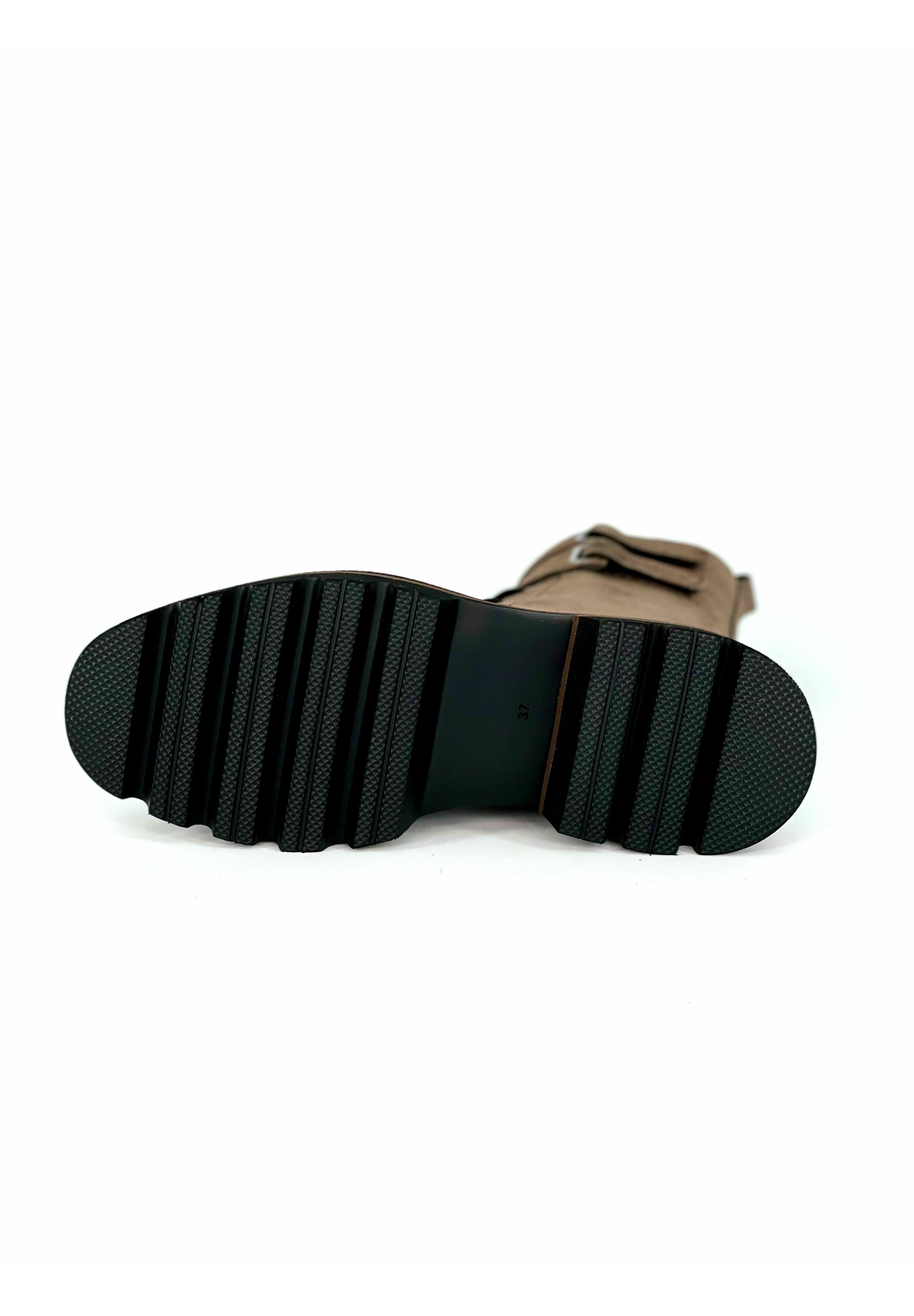 Alpe Botas con plataforma - bison/marrón topo - Zalando.es