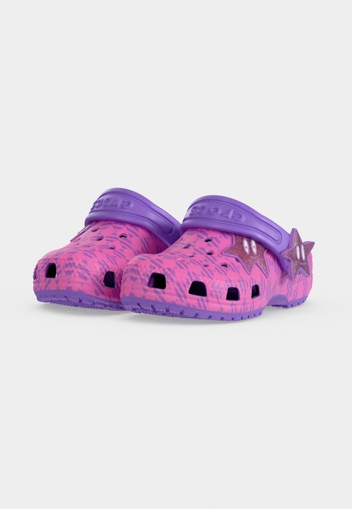 Crocs CLASSIC PLAID AND STARS - Slippers - purple bolt/pink punch — foto 3