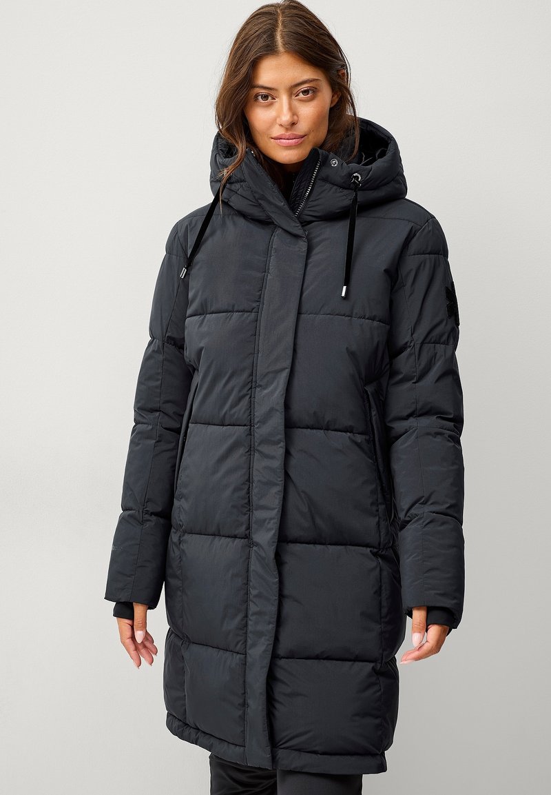 Áhkká Vinterfrakke - schwarz