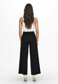 JDY JDYGEGGO LIFE  NEW LONG NOOS - Tygbyxor - black