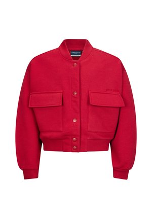 VAY - Sweater met rits - merlot red