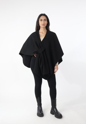 BOLERO - Poncho - schwarz