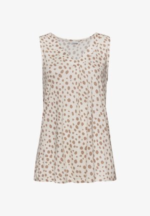 TANK - Viršus - creme taupe