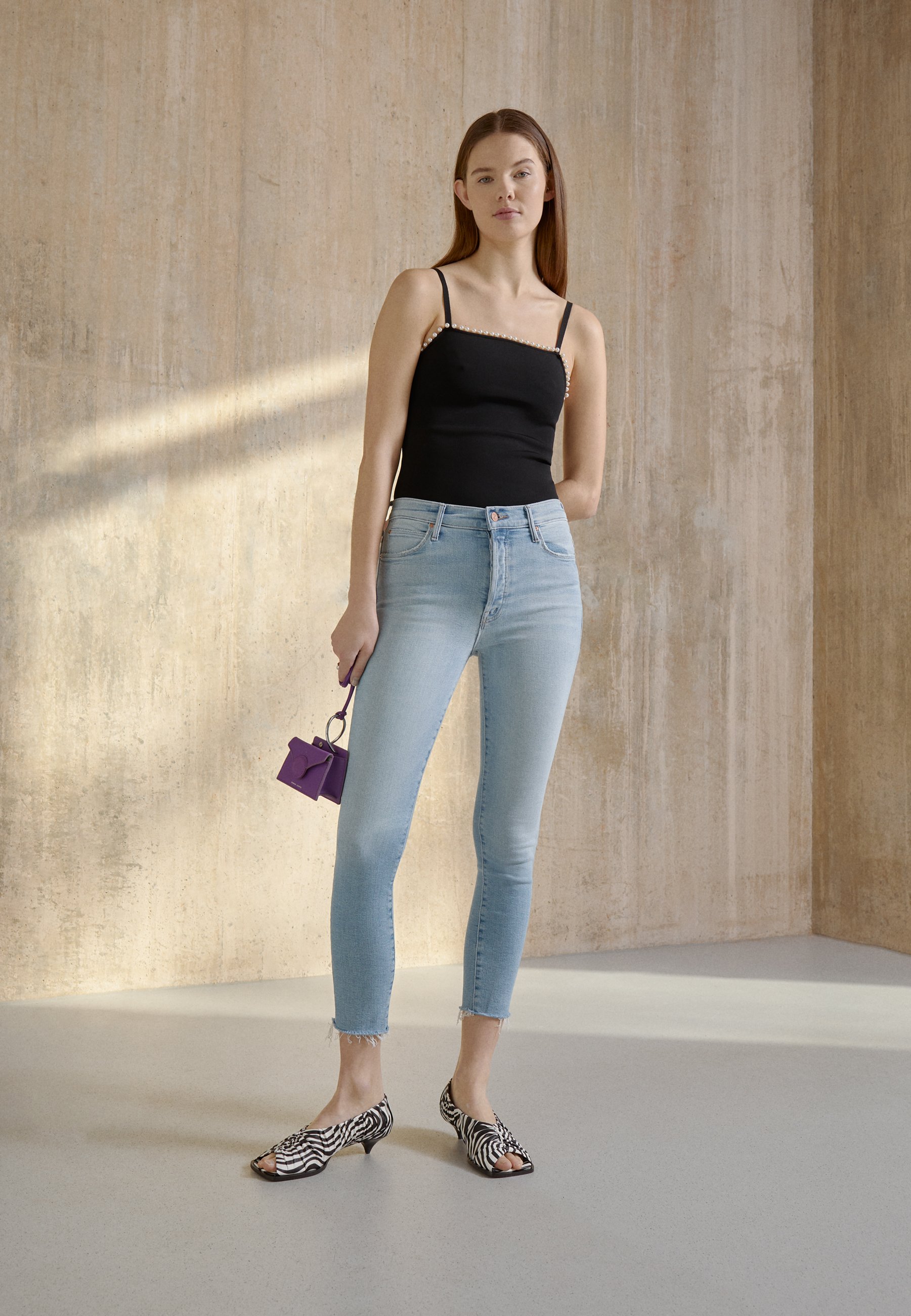 Mother THE STUNNER ANKLE FRAY - Jeans 