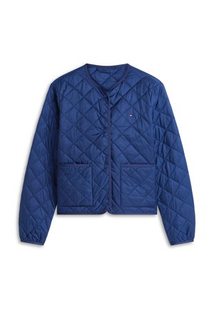 Tommy Hilfiger, LIGHTWEIGHT WATER REPELLENT QUILTED PADDED JACKET - Ľahká bunda - dark night navy
