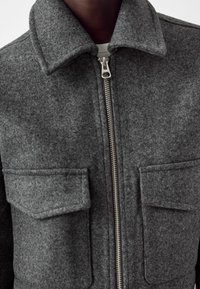 Bershka Tunn jacka - blue-grey