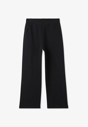 Terranova TUTA PESANTI WIDE - Pantaloni sportivi - nero