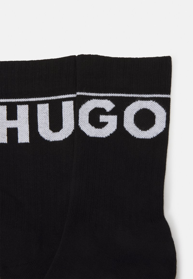 Herren Unterhosen | HUGO ICONIC 2 PACK Socken black/schwarz - RN42319 Herren Unterhosen | HUGO ICONIC 2 PACK Socken black/schwarz - RN42319