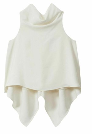 REGULAR FIT - SIMONE SPLIT BACK COWL NECK  - Bluse - ivory