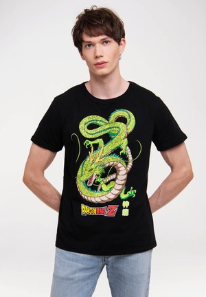 LOGOSHIRT DRAGONBALL Z SHENLONG - Printtipaita - schwarz