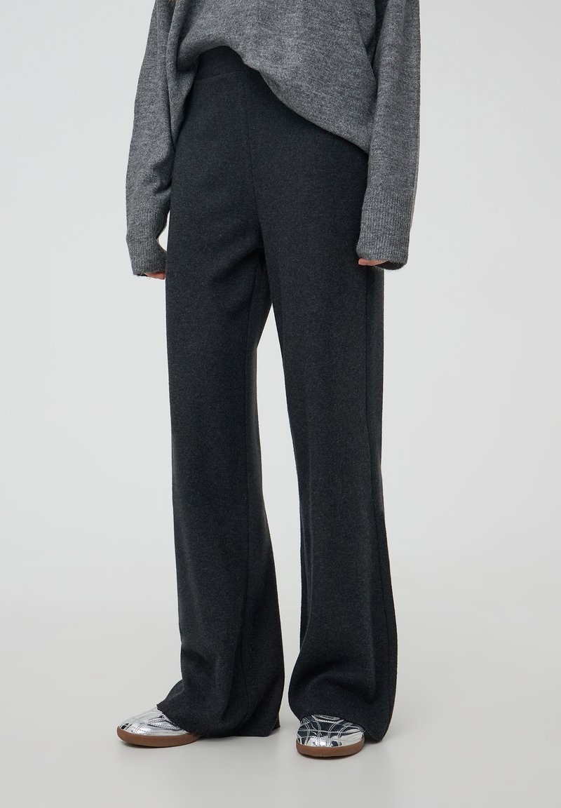 Terranova WIDE LEG - Pantaloni - nero