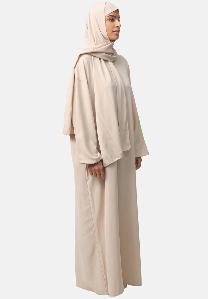 french connection bex beaded dress Cream Floral Abaya – Luxury Arabic Abaya for Women 2XL / 60