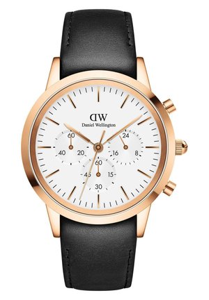 Daniel Wellington ICONIC 42 SHEFFIELD - Kronografski ručni sat - rose gold-coloured