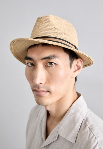 Borsalino ARGENTINA MEDIA UNISEX - Καπέλο - naturale/nero/calcedonia