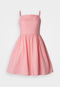 CAMI DRESS EYELET - Robe de jour - coral frost