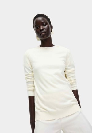 SUPERSOFT CREW NECK - Pullover - ivory