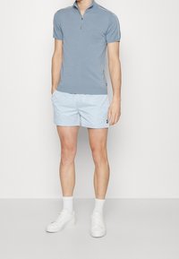 Ron Dorff T-shirt med print - light blue