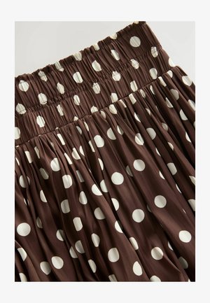 Next PETITE FIT - POLKA DOT - Maxirok - brown