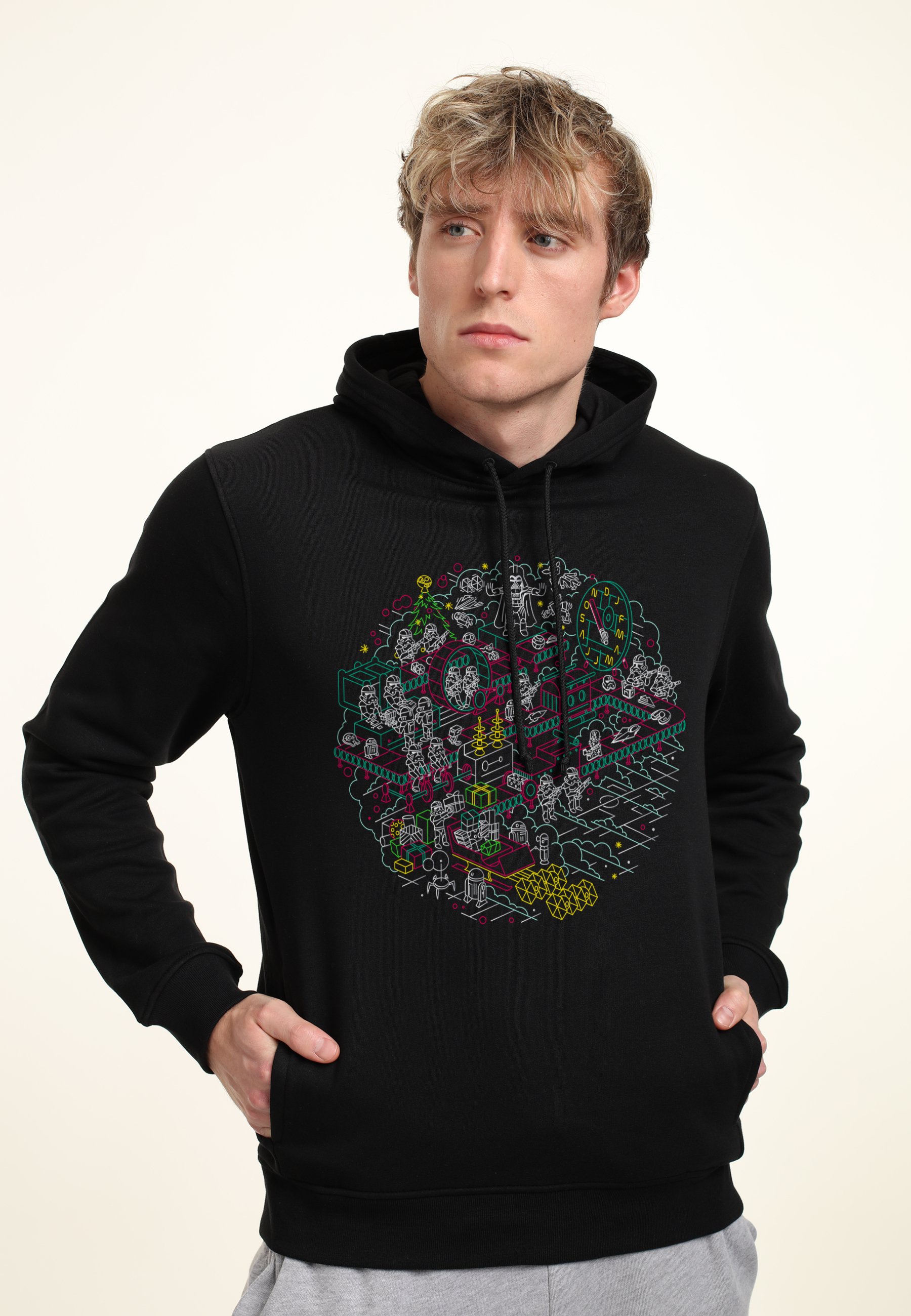 Sweat à Capuche Gamer Noël - Motif Manette De Jeu, Coupe Classique 241g | Pour Joueur, Fan De Jeux Vidéo, Cadeau Geek, Look Décontracté - 12
