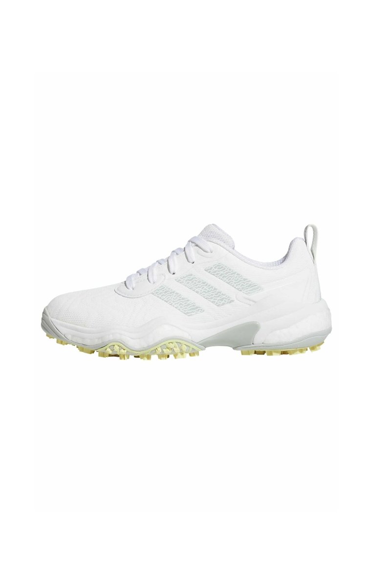 adidas Golf CODECHAOS 25 SPIKELESS - Golf shoes (without spikes) - cloud white silver powder yellow