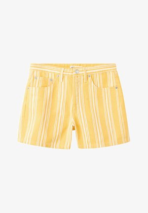 Mango, ADULT - Shorts vaqueros - yellow