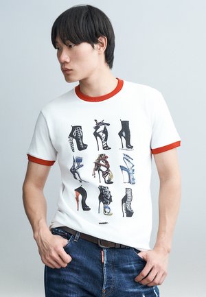 Dsquared2 ICONIQUE NEW COOL TEE - T-shirt imprimé - white