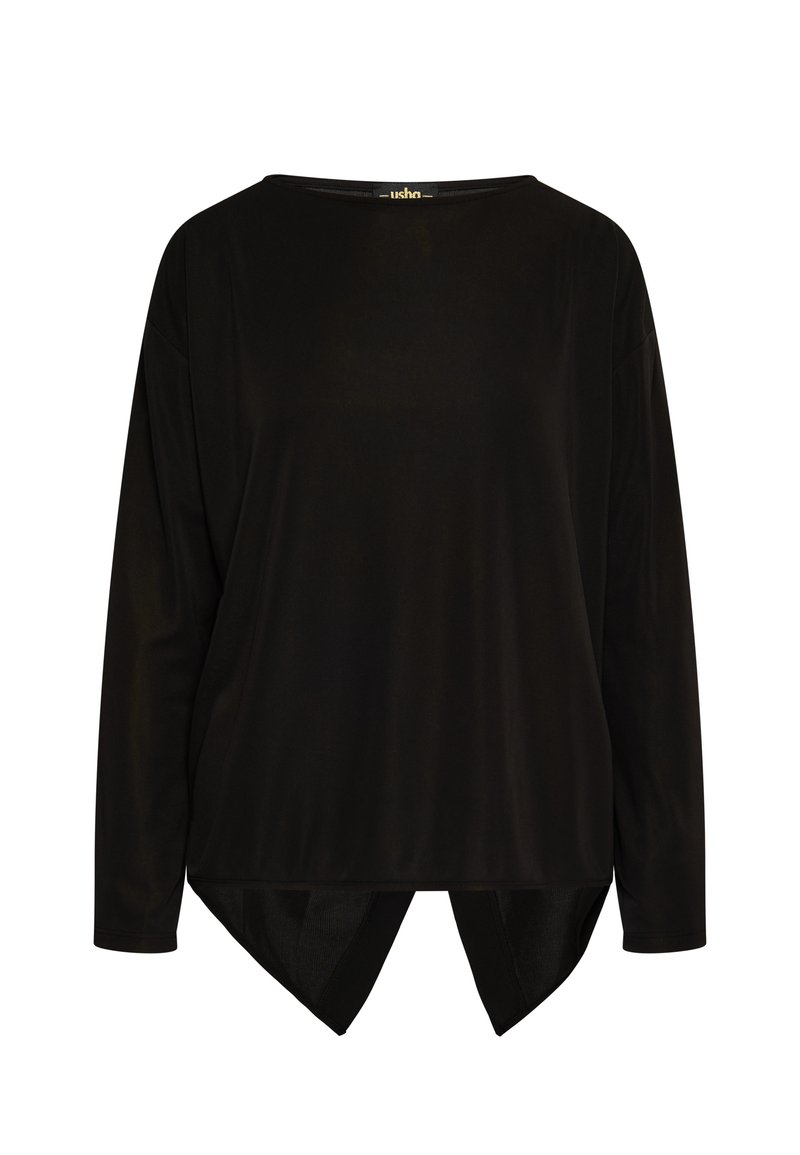 usha Longsleeve zwart