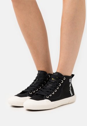 G-STAR NORIL MID CVS LGO W - High-top trainers - black