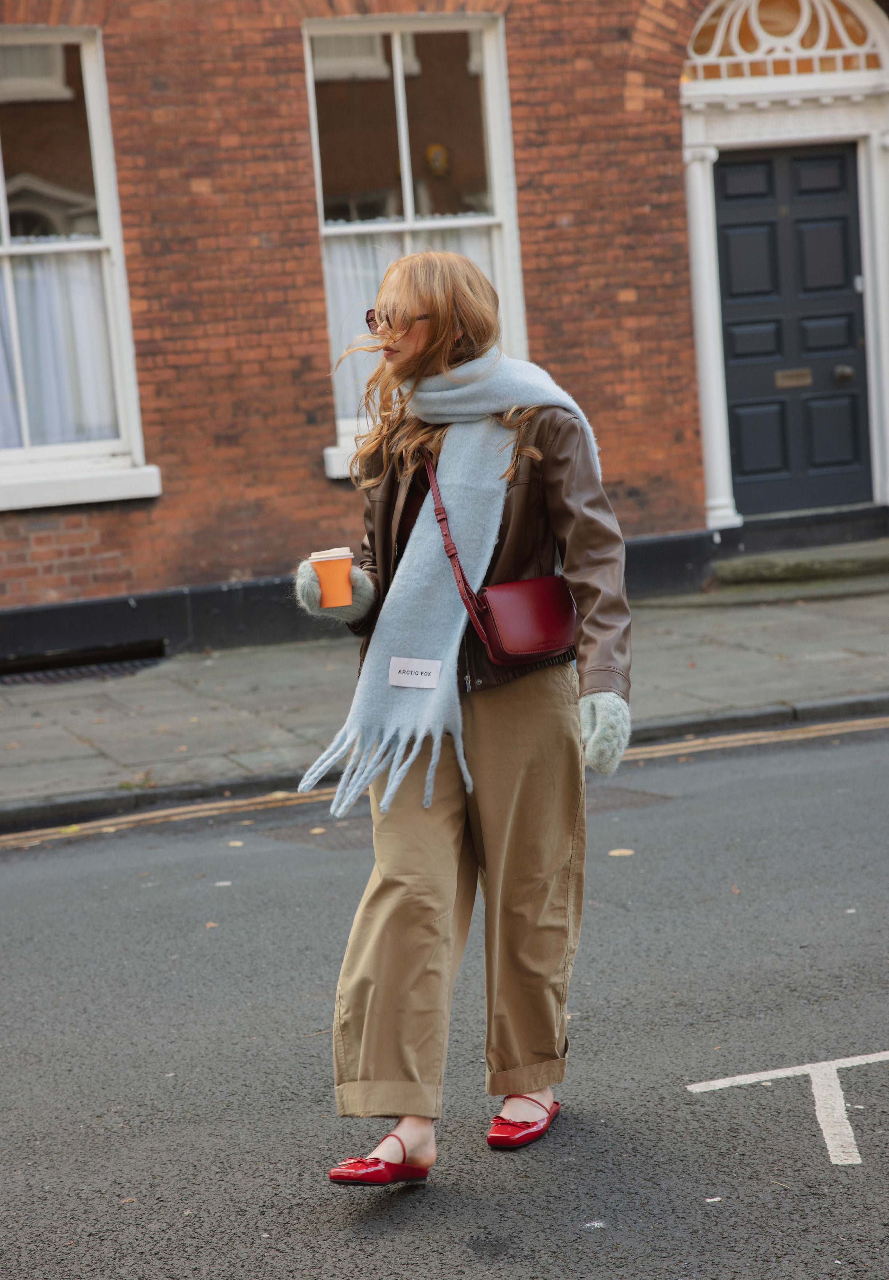 ARCTIC FOX & CO. THE STOCKHOLM - Scarf - glacier blue/light blue