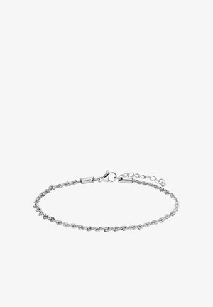 Lucardi TWINKLING BASIC - Pulsera - silver-coloured no stone
