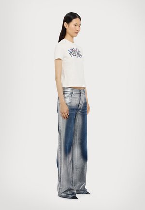 MAGLIETTE - Triko s potiskem - blanc de blanc