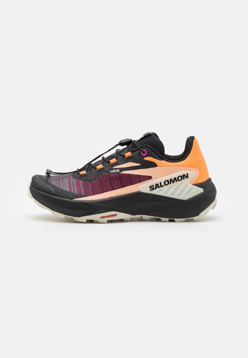 Salomon GENESIS  - Løpesko for mark - bird of paradise/black/almond milk
