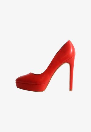 Super Mode, ESCARPINS À TALON SUPER MODE - Escarpins - rouge
